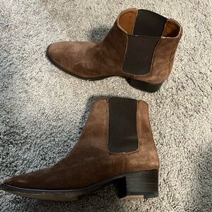 Frye suede chelsea boots size 7.5